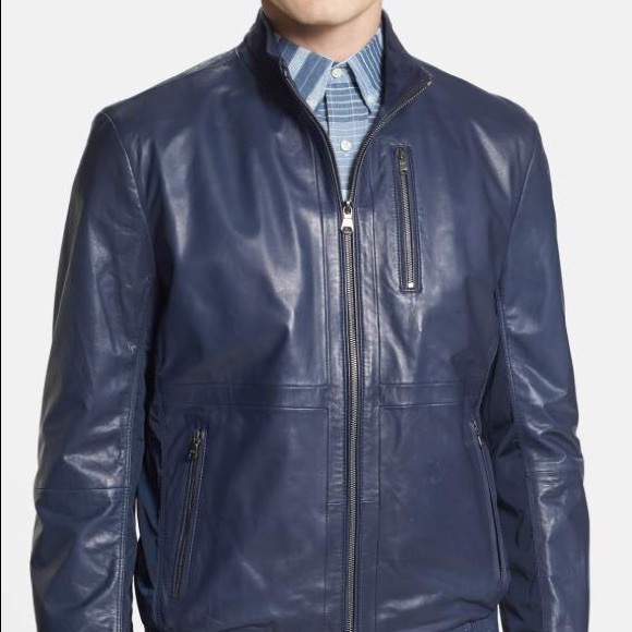 hugo boss leather jacket price